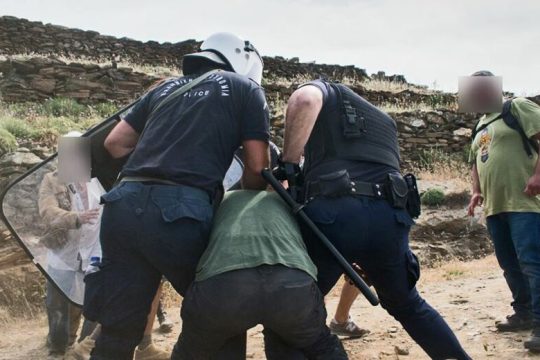 Στήριξη από την Κρήτη στους κατοίκους της Τήνου για τις ανεμογεννήτριες