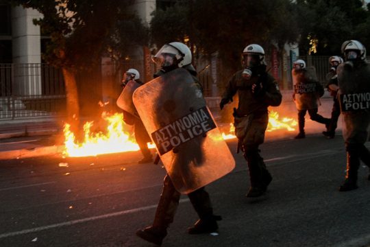 Ποινικές διώξεις κατά των συλληφθέντων στα χθεσινά επεισόδια στην Αθήνα