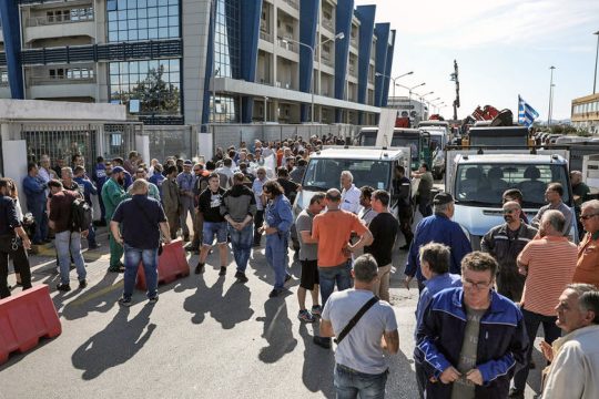 Αγωνιστική κινητοποίηση για την επέκταση της προβλήτας κρουαζιέρας