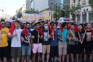 Αγωνιστικό ραντεβού και σήμερα έξω από τη Βουλή