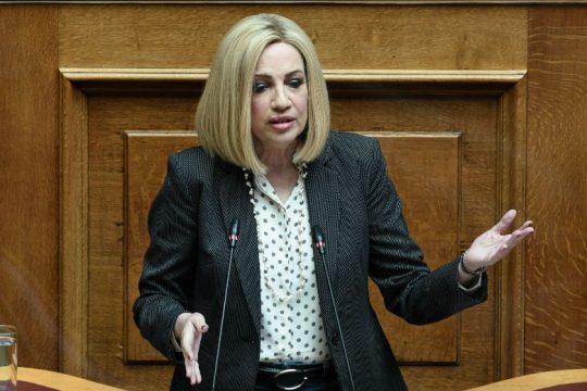 Επίκαιρη ερώτηση Φ. Γεννηματά για την οικονομία