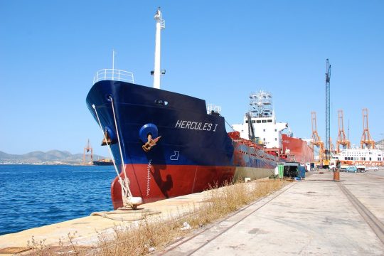 Επίσχεση εργασίας στο φορτηγό πλοίο «Hercules I»