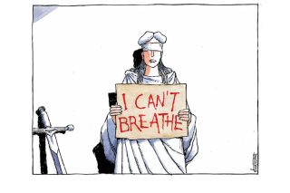 Σκίτσο της Εφ.Συν. (Μ. Κουντούρης 06.06.2020)