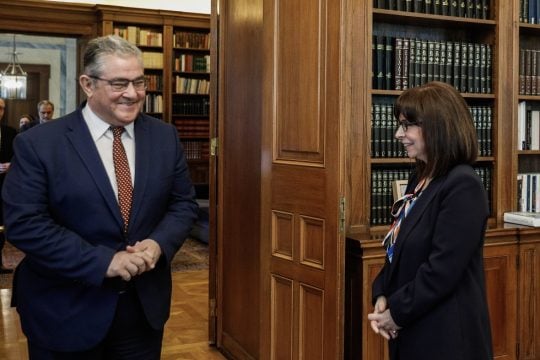 Συνάντηση Σακελλαροπούλου – Κουτσούμπα