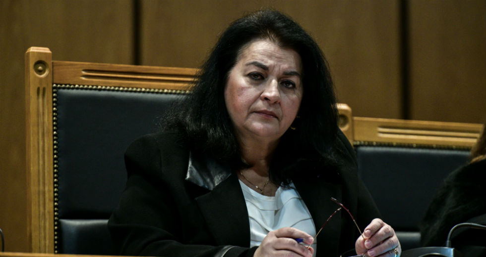 Προαγωγή για την πρόεδρο στη δίκη της Χρυσής Αυγής