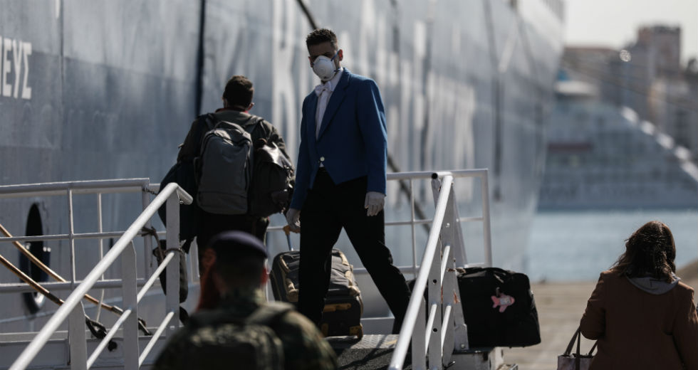 Έλεγχοι στα πλοία για την εφαρμογή των μέτρων προστασίας