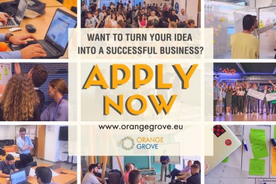 Ξεκίνησαν οι αιτήσεις για συμμετοχή startups στο online Incubation πρόγραμμα του Orange Grove