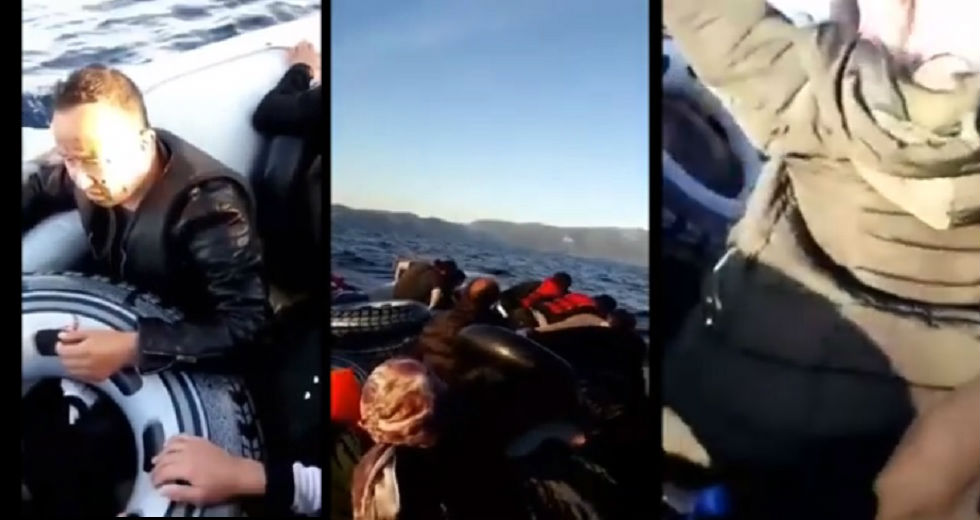 Νέo βίντεο από παράνομες επαναπροωθήσεις στο Αιγαίο