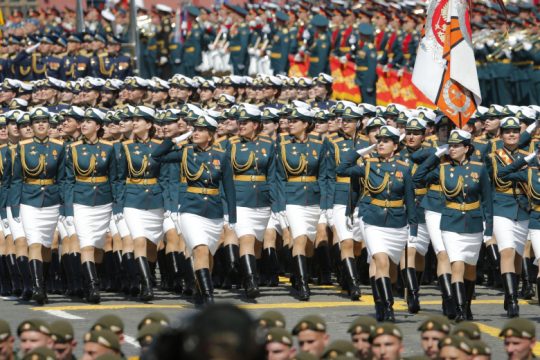 Μεγαλειώδης επίδειξη δύναμης από τον Βλαντιμίρ Πούτιν