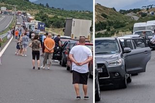 15 χλμ. ουρά τουριστών στον Προμαχώνα!