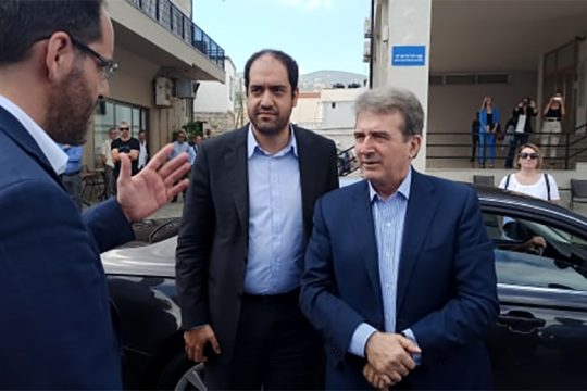 Στον Μυλοπόταμο ο Μιχάλης Χρυσοχοΐδης