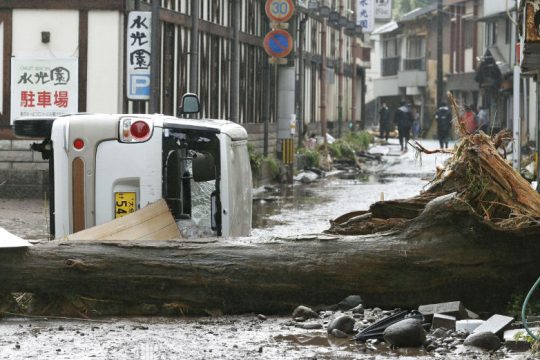 Ιαπωνία: Έκκληση για εκκένωση σε 3,6 εκατ. κατοίκους λόγω των πλημμύρων
