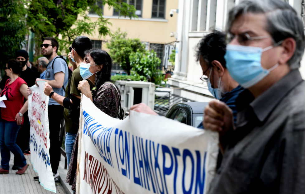 Νέα διαμαρτυρία των ανθρώπων του πολιτισμού σήμερα στην Αθήνα