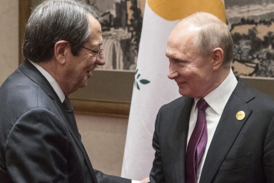 Παρέμβαση Πούτιν ζήτησε η Λευκωσία