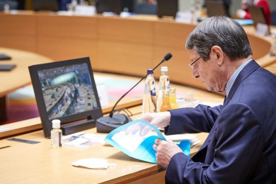 Ν. Αναστασιάδης: Δε θέλουμε λύση με στρατιωτικοποίηση της Κύπρου