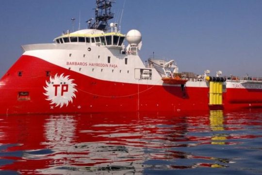 Στα οικόπεδα της κυπριακής ΑΟΖ το Barbaros