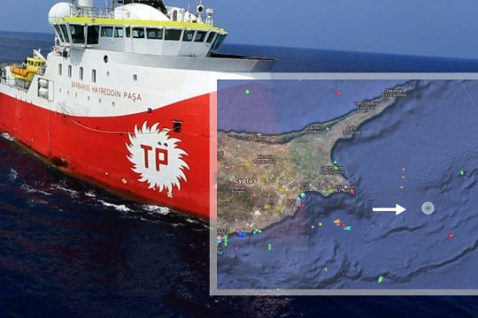 Προς την Κυπριακή ΑΟΖ πλέει το Barbaros, με NAVTEX απαντά η Λευκωσία