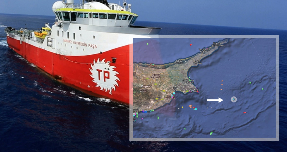 Προς την Κυπριακή ΑΟΖ πλέει το Barbaros, με NAVTEX απαντά η Λευκωσία