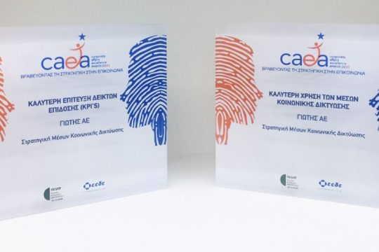Η ΓΙΩΤΗΣ Α.Ε. κερδίζει και στην ψηφιακή επικοινωνία