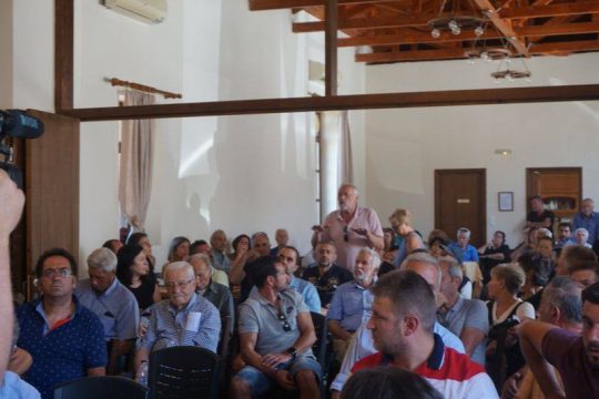 Αποδοχή της πρότασης για τον Σταθμό Μετατροπής από τους κατοίκους της Δαμάστας
