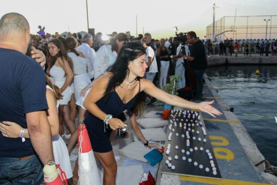 Τίμησαν τη μνήμη των θυμάτων σε Μάτι και Νέο Βουτζά
