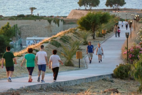 Ηράκλειο: Νέος χώρος περιπάτου και αναψυχής στα Ενετικά Τείχη