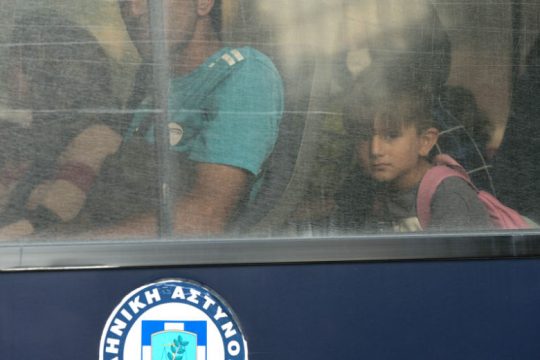 Επίδειξη αστυνομικής τρομοκρατίας