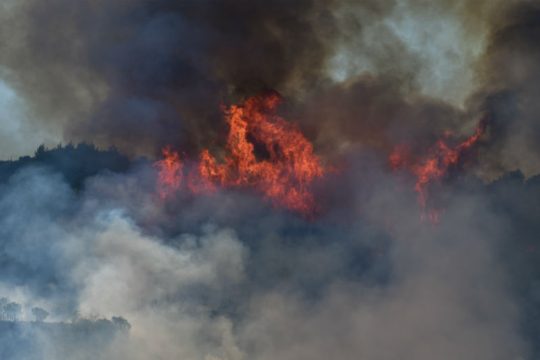 Δύσκολη νύχτα στο Γραμματικό – Σε έκτακτη ανάγκη πολιτικής προστασίας οι Κεχριές
