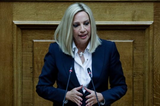 Επίθεση στον ΣΥΡΙΖΑ, στήριξη στο νομοσχέδιο από την Φ. Γεννηματά