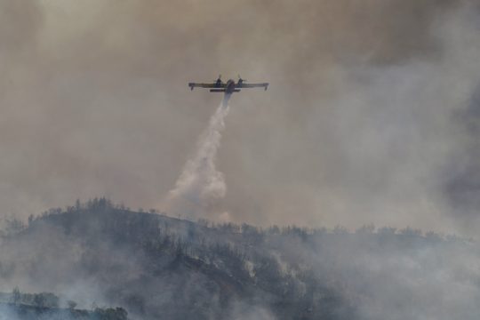 Πύρινα μέτωπα σε Ηλεία και Κεφαλονιά