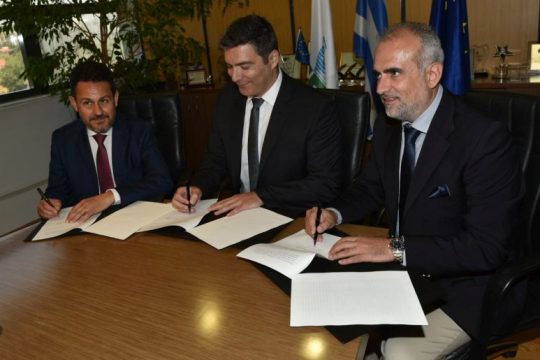 Υπογραφή MoU μεταξύ ΔΕΠΑ, ΔΕΣΦΑ και Οργανισμού Λιμένος Πάτρας (ΟΛΠΑ)
