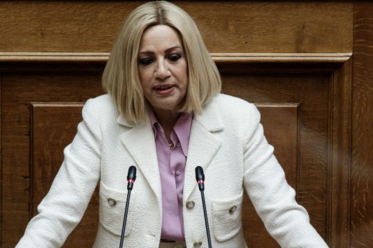 Κυρώσεις στην Τουρκία ζητά η Γεννηματά, λίγο πριν επισκεφθεί την Κρήτη