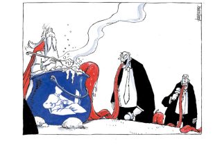 Σκίτσο της Εφ.Συν. (Μ. Κουντούρης 09.07.2020)