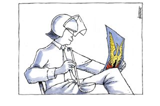Σκίτσο της Εφ.Συν. (Μ. Κουντούρης 19.07.2020)