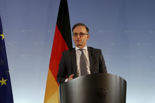 Μάας: Η Γερμανία δεν εξάγει πλέον όπλα στην Τουρκία, εκτός από ναυτικό εξοπλισμό