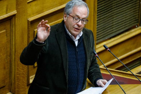 Ερώτηση Μάρκου στον υπ. Δικαιοσύνης για τις απειλές Γεωργιάδη κατά Τουλουπάκη