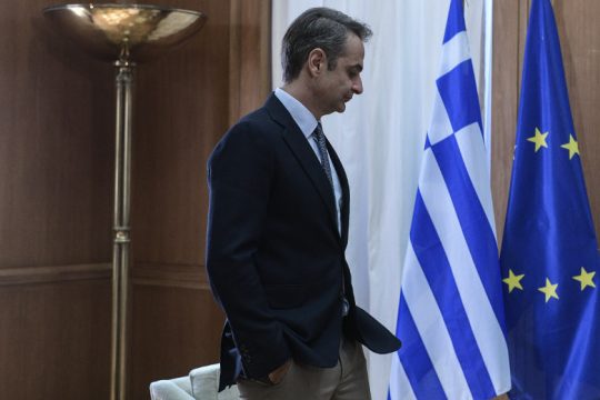 Με αυτοαποθέωση και αιχμές κατά Τουρκίας και… ΣΥΡΙΖΑ το μήνυμα του Κ. Μητσοτάκη