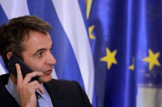 Τηλεφωνική επικοινωνία Μητσοτάκη – Μέρκελ