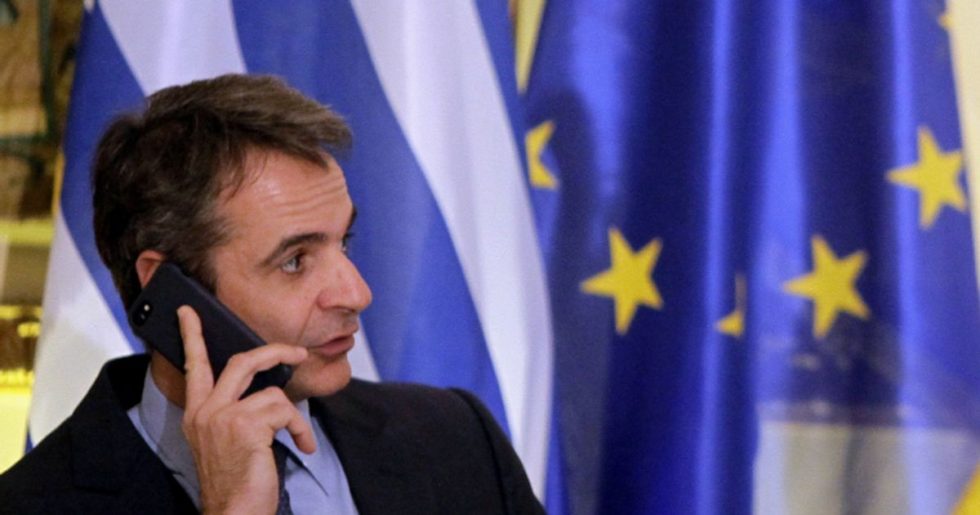 Τηλεφωνική επικοινωνία Μητσοτάκη – Μέρκελ