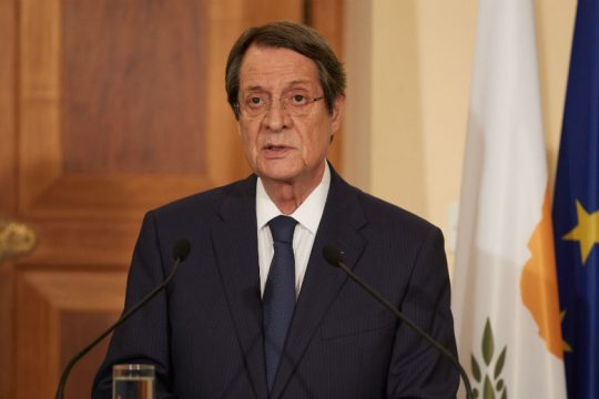 Ν. Αναστασιάδης: Δε δέχομαι διαπραγμάτευση για το Κυπριακό υπό απειλές