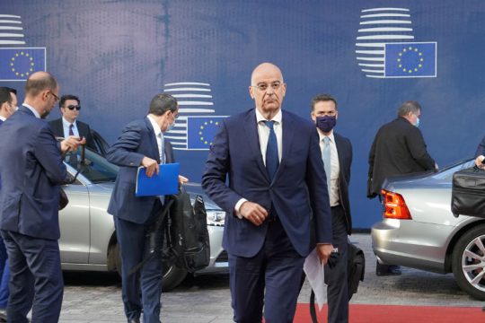Ικανοποίηση Δένδια για την «αλληλεγγύη» των εταίρων έναντι της Τουρκίας