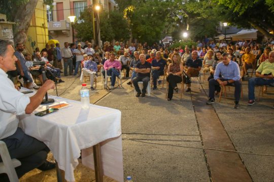 Τσακαλώτος από Ηράκλειο: Με τις πολιτικές της ΝΔ δεν στηρίζονται τα μεσαία στρώματα