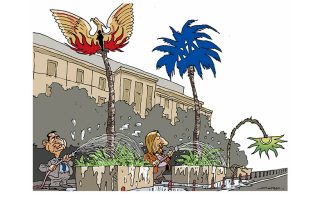 Σκίτσο της Εφ.Συν. (Π. Ζερβός 13.07.2020)