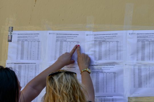 Ανακοινώθηκαν οι βάσεις εισαγωγής στην τριτοβάθμια εκπαίδευση – Αναλυτικοί πίνακες