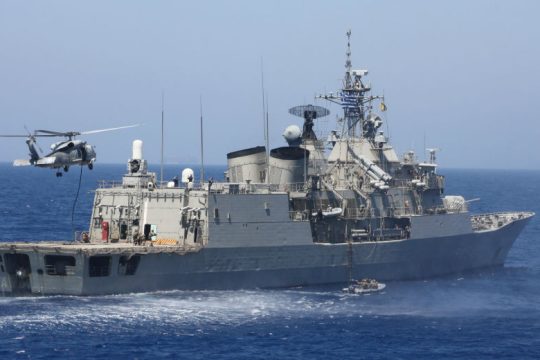 Ολοκληρώθηκε η τετραμερής αεροναυτική άσκηση EUNOMIA