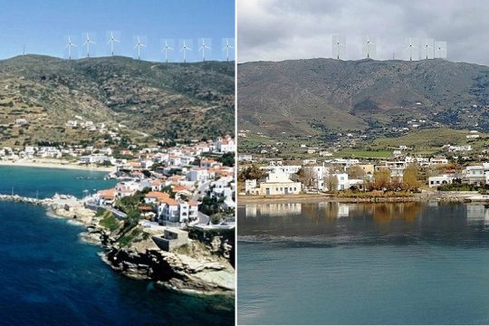 Θέλουν την Ανδρο εργοστάσιο της αιολικής βιομηχανίας