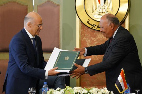 Έκλεισε η συμφωνία για την ΑΟΖ Ελλάδας – Αιγύπτου