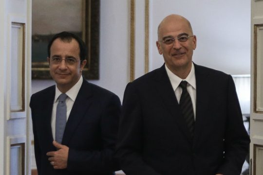 Στην Κύπρο ο Δένδιας εν μέσω κρίσης στην Ανατολική Μεσόγειο