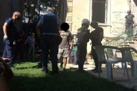 Προσαγωγές κατά την εκκένωση κατάληψης στη Θεσσαλονίκη
