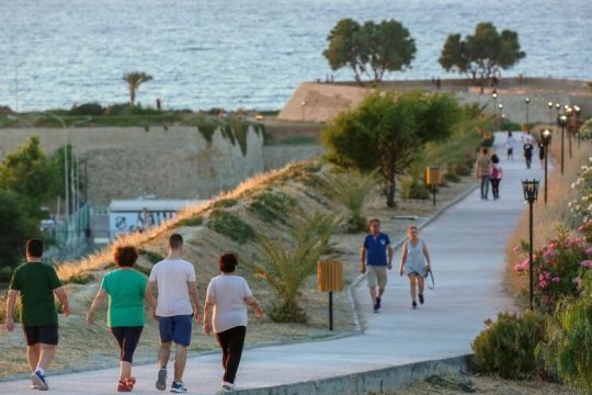 Ο πραγματικός «μεγάλος περίπατος» είναι στα ενετικά τείχη του Ηρακλείου